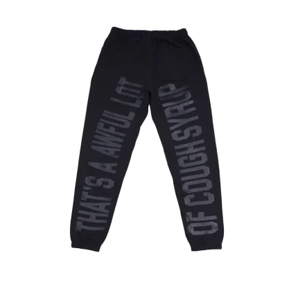 Black Tonal Classic Sweatpants